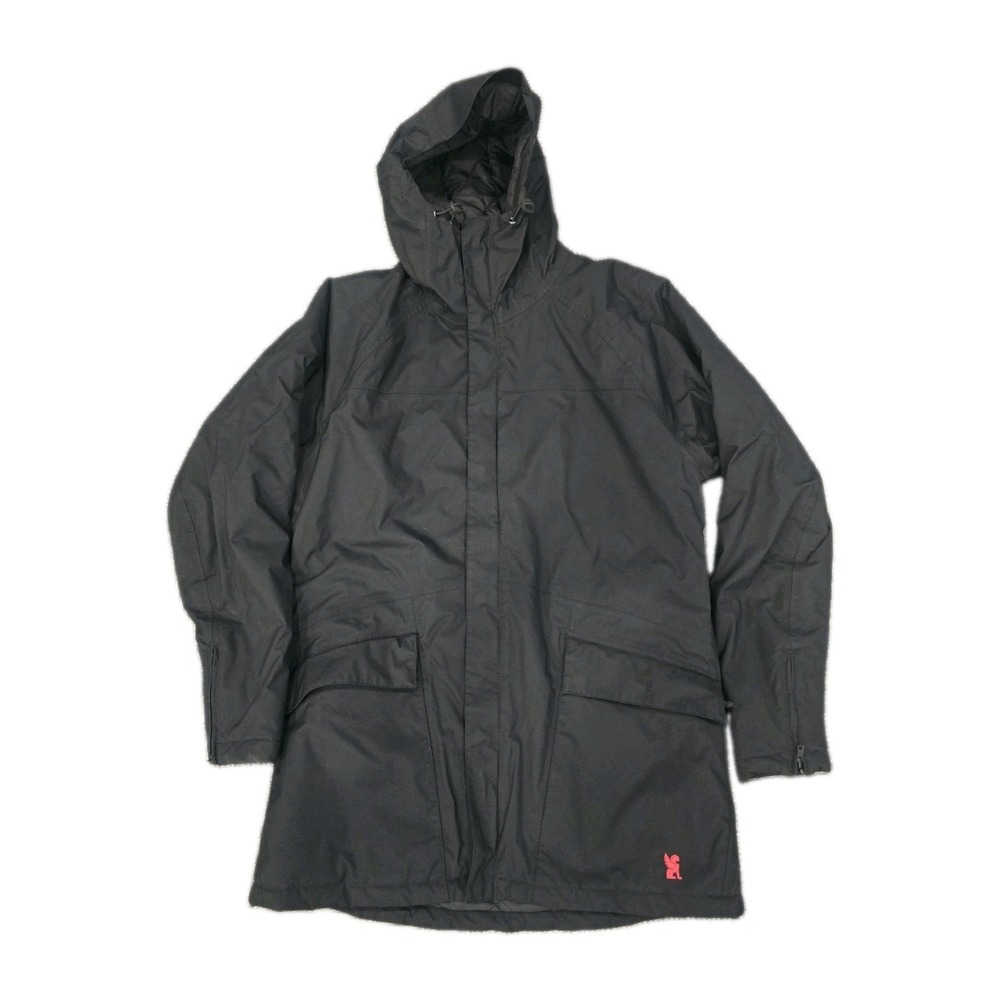 Chrome Industries Storm Insulated Parka Jacket Black Bike Commuter Mens Size M